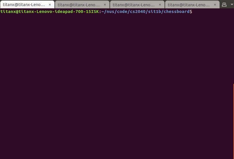 A screenshot of the bash script to automate checking.